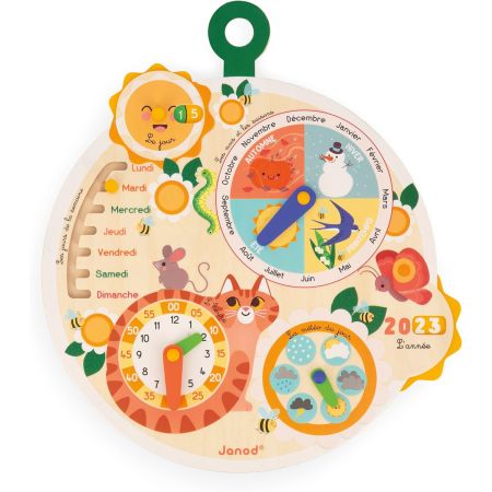 Janod - Time Wheel - Wooden