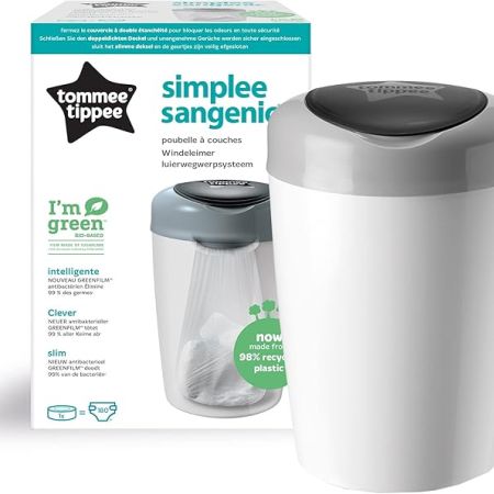 (TOMMEE TIPPEE) TT SIMPLEE WHITE/GREY  TUB AL