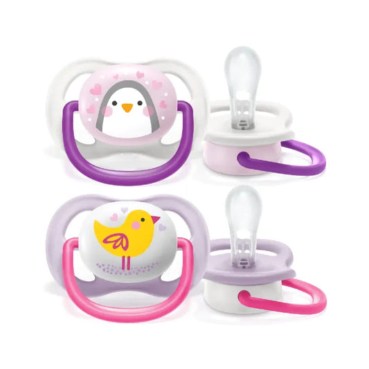 Avent - Ultra Soft Animals - 0-6m - Girl