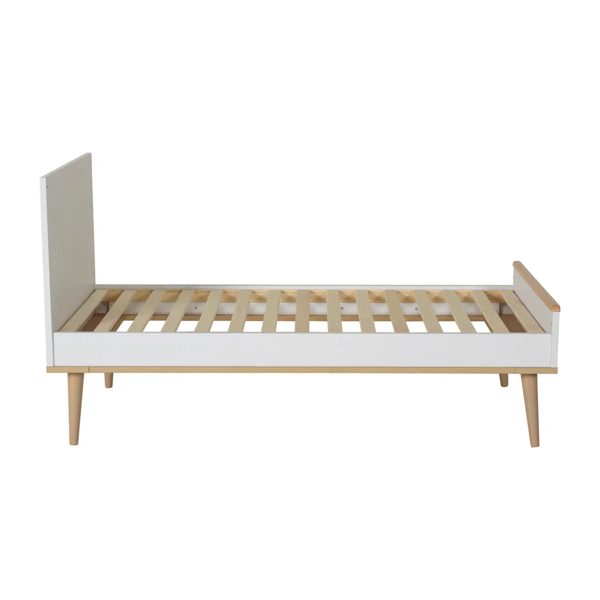 Quax Flow Bed 140x70 Cm White Convertible Cot