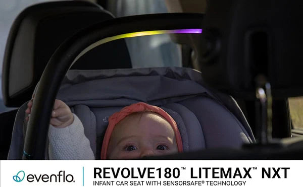 EVENFLO REVOLVE180 LITEMAX NXT INFANT CAR SEAT – SENSORYSOOTHE