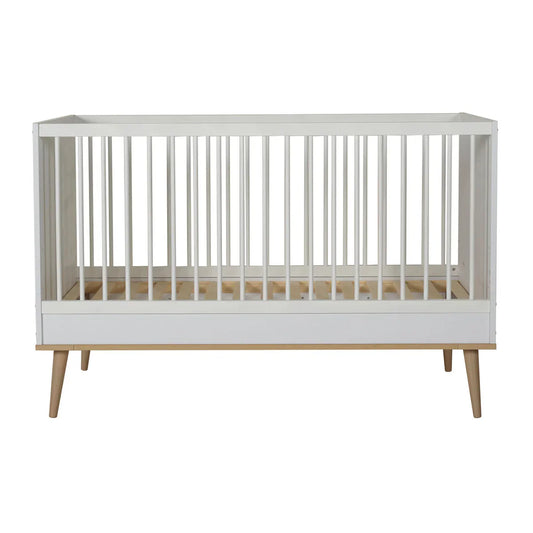 Quax Flow Bed 140x70 Cm White Convertible Cot