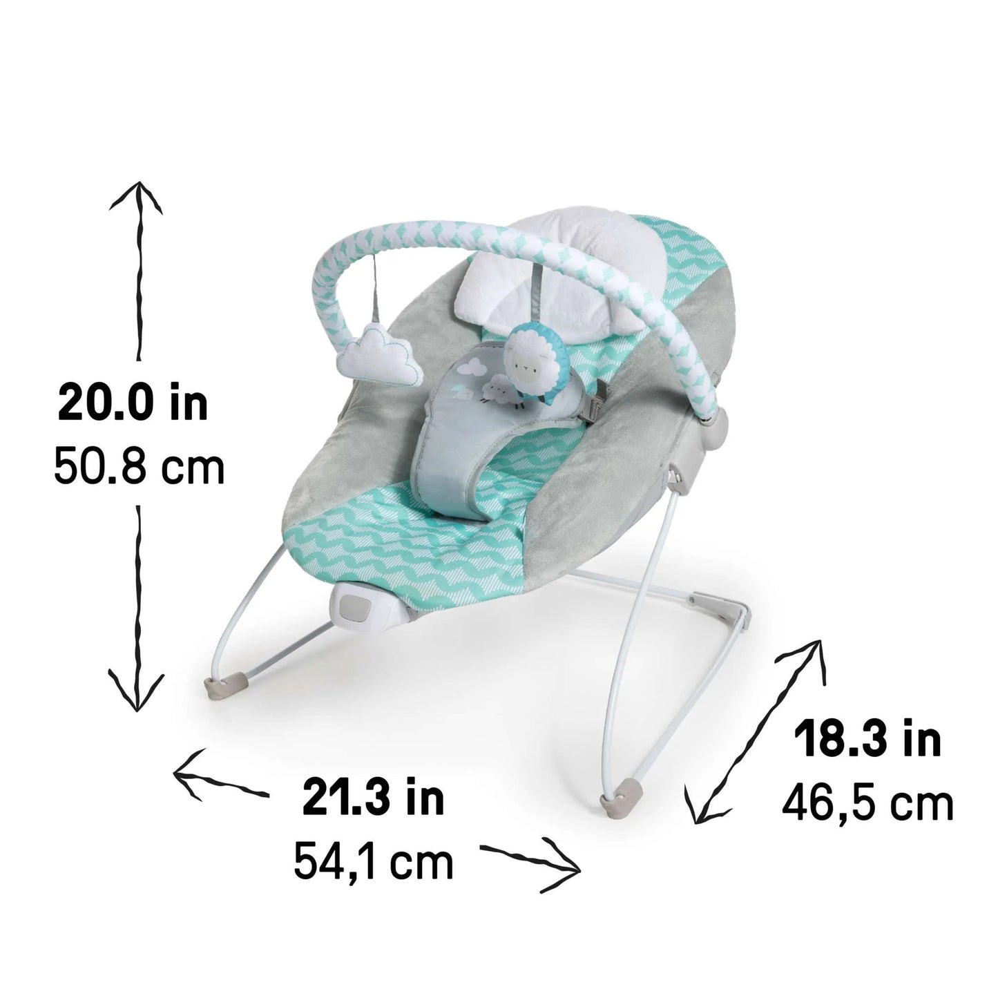 Kids2 - Ingenuity Deluxe Vibrating Bouncer - Goji