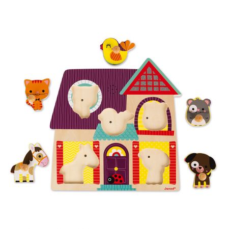 Janod Musical Puzzle My Little Friends