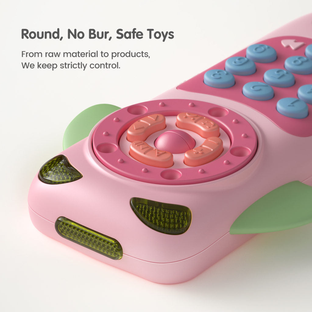 Tumama Kids - Whale Remote Control & Mobile Phone - 2in1 - Pink