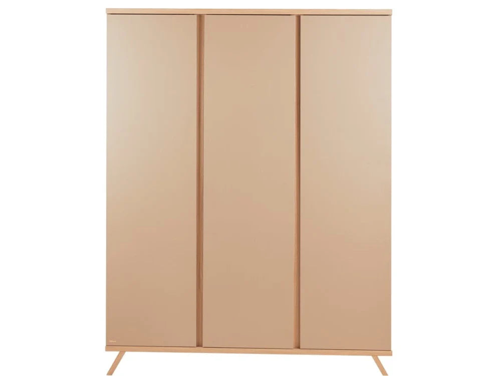 Faktum - Sienna Baby Wardrobe Modern Push - Open Children's Storage Cabinet - Cappucino