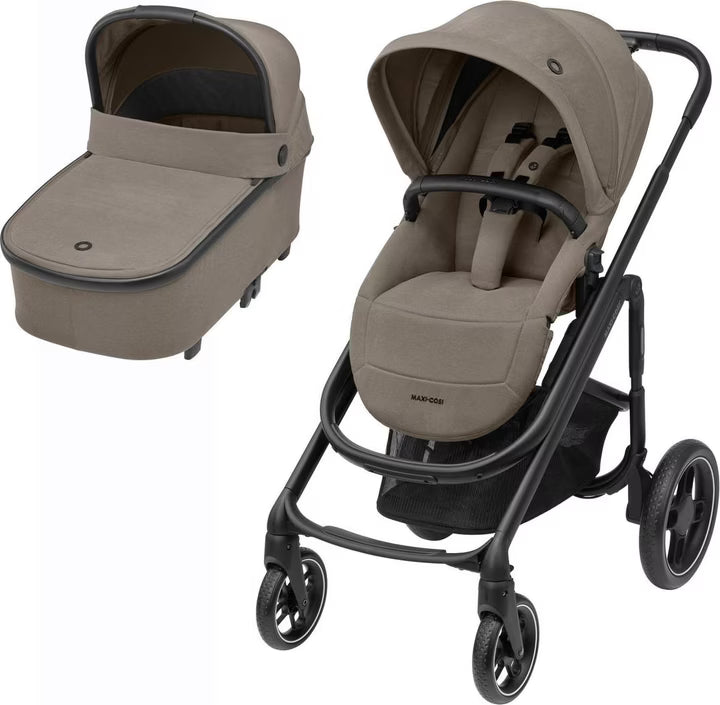 MAXI COSI PLAZA+ TWILLIC TRUFFLE 3 Piece Bundle

Plaza+ Stroller & Carrycot.
Pebble 360 Pro Car Seat.
FamilyFix 360 Pro Base.