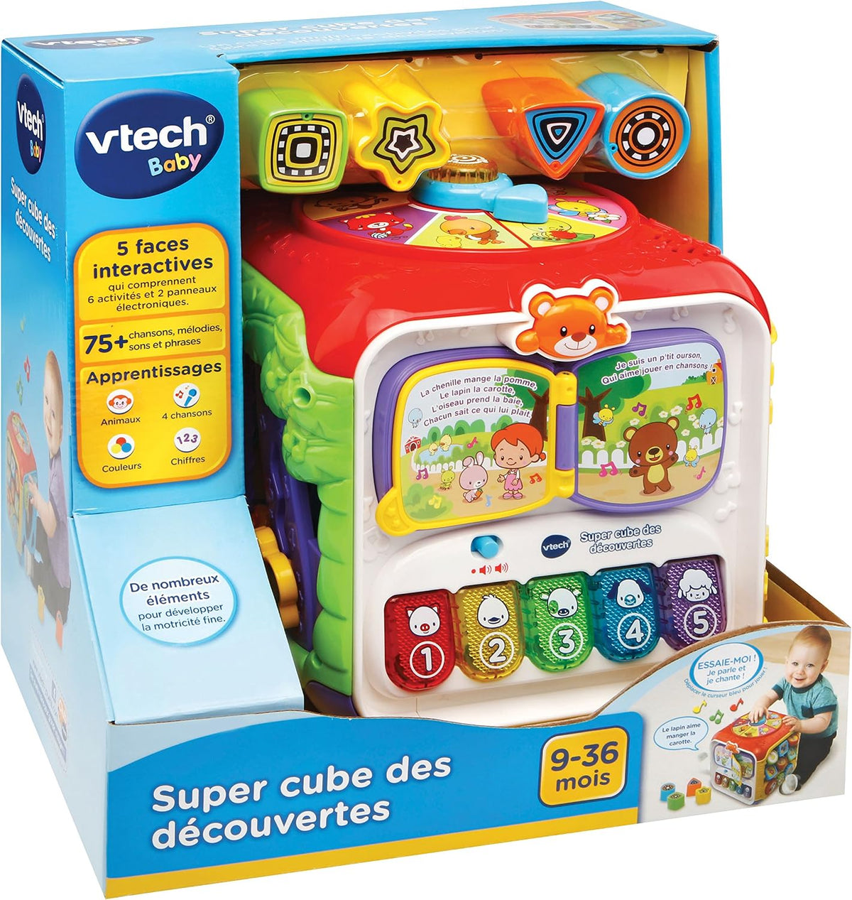 Vtech - Super Cube Des Decouvertes -  French