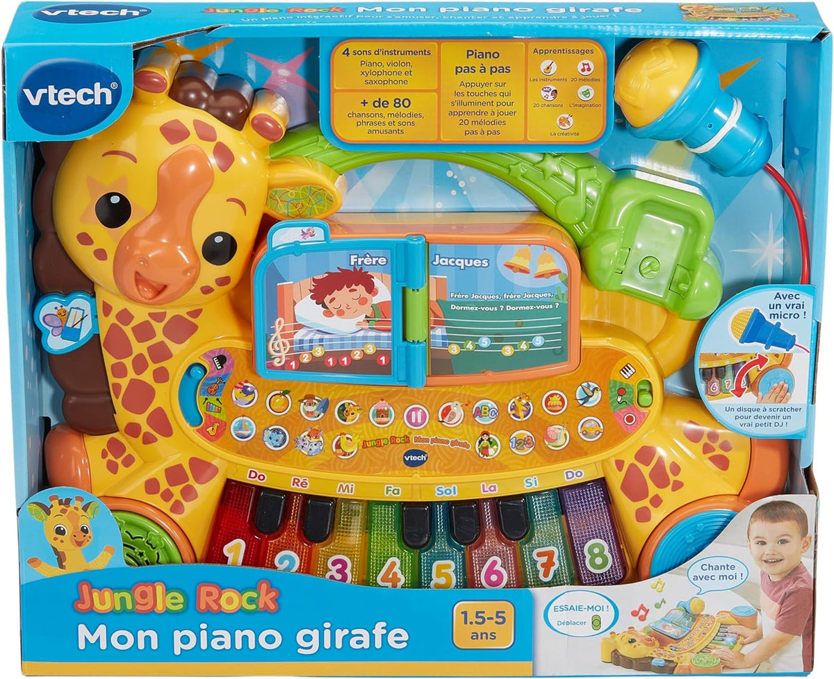 Vtech - Jungle Rock Giraffe Piano - French