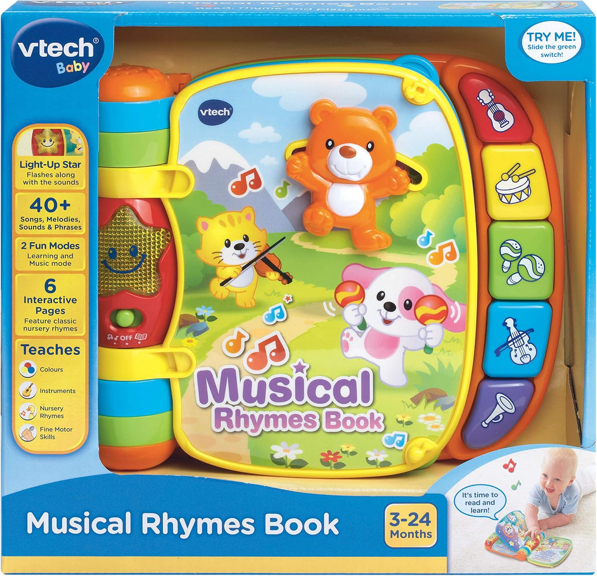 Vtech - Musical Rhymes Book - English