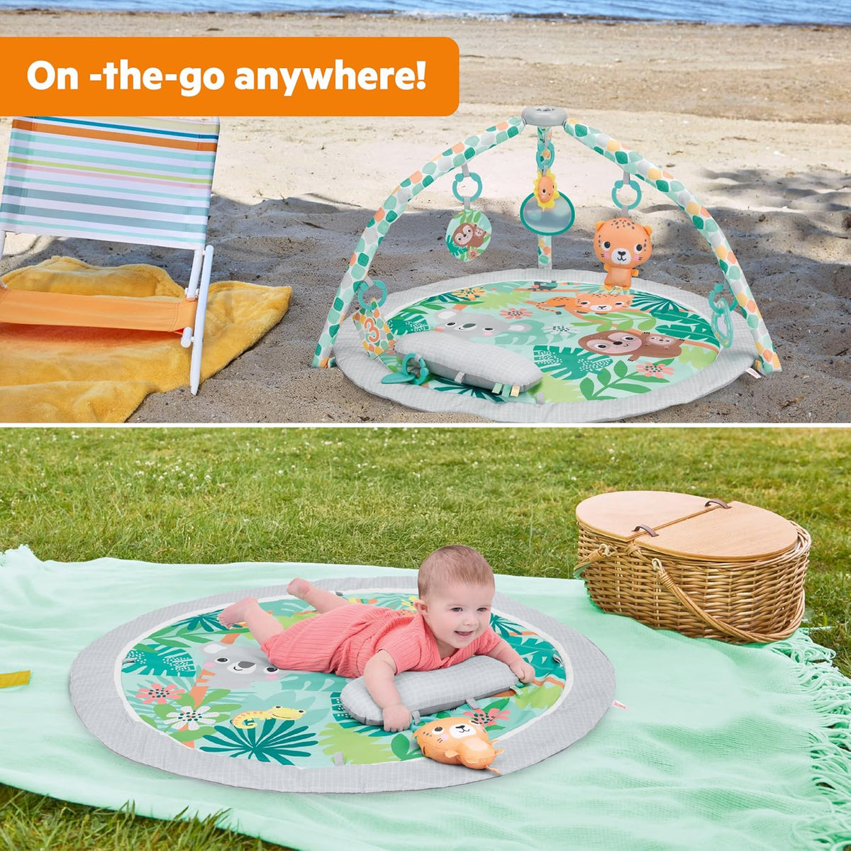 Kids2 - BS Wild Rain Forest Foldaway - Gym Mat