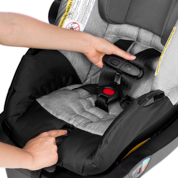 EVENFLO LITEMAX SPORT INFANT CAR SEAT GRAPHITE GRAY