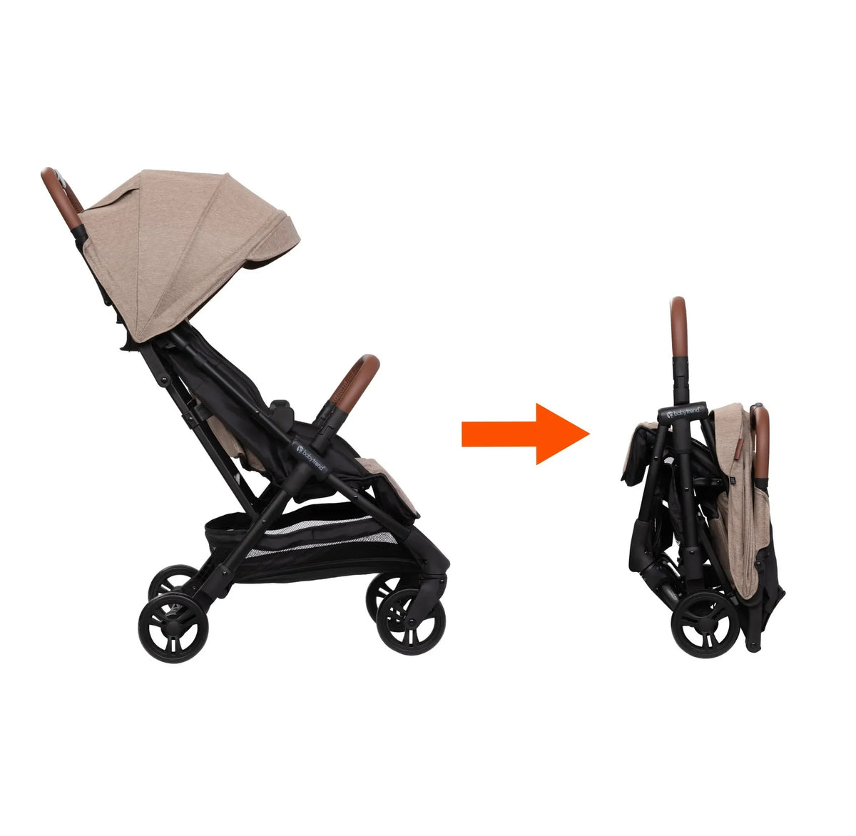 Babytrend - York Compact Travel System - With Ez Lift  Pro Car Seat - Cosmic Brown