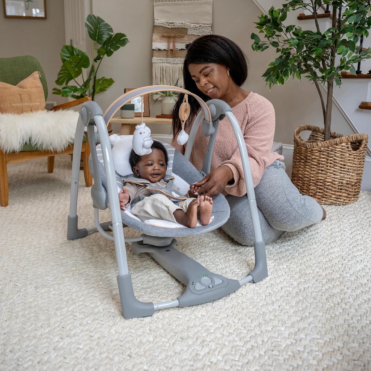 Kids2 - BTQ  Swing And Go Portable - Teddy