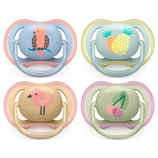 AVENT ULTRA AIR SOOTHERS  DECO MIX - 0-6M
