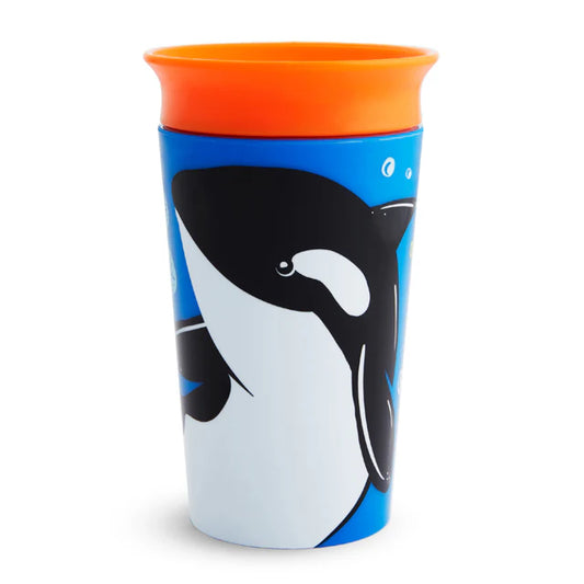Munchkin - Miracle Wildlove Sippy Cup - Orca Spill&Proof