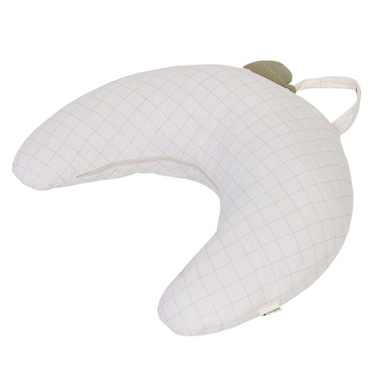 Candide - Mini Moon Jersey Maternity Cushion - Grid