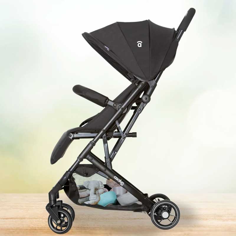 Asalvo - Tumbuctu Travel   Stroller - Black