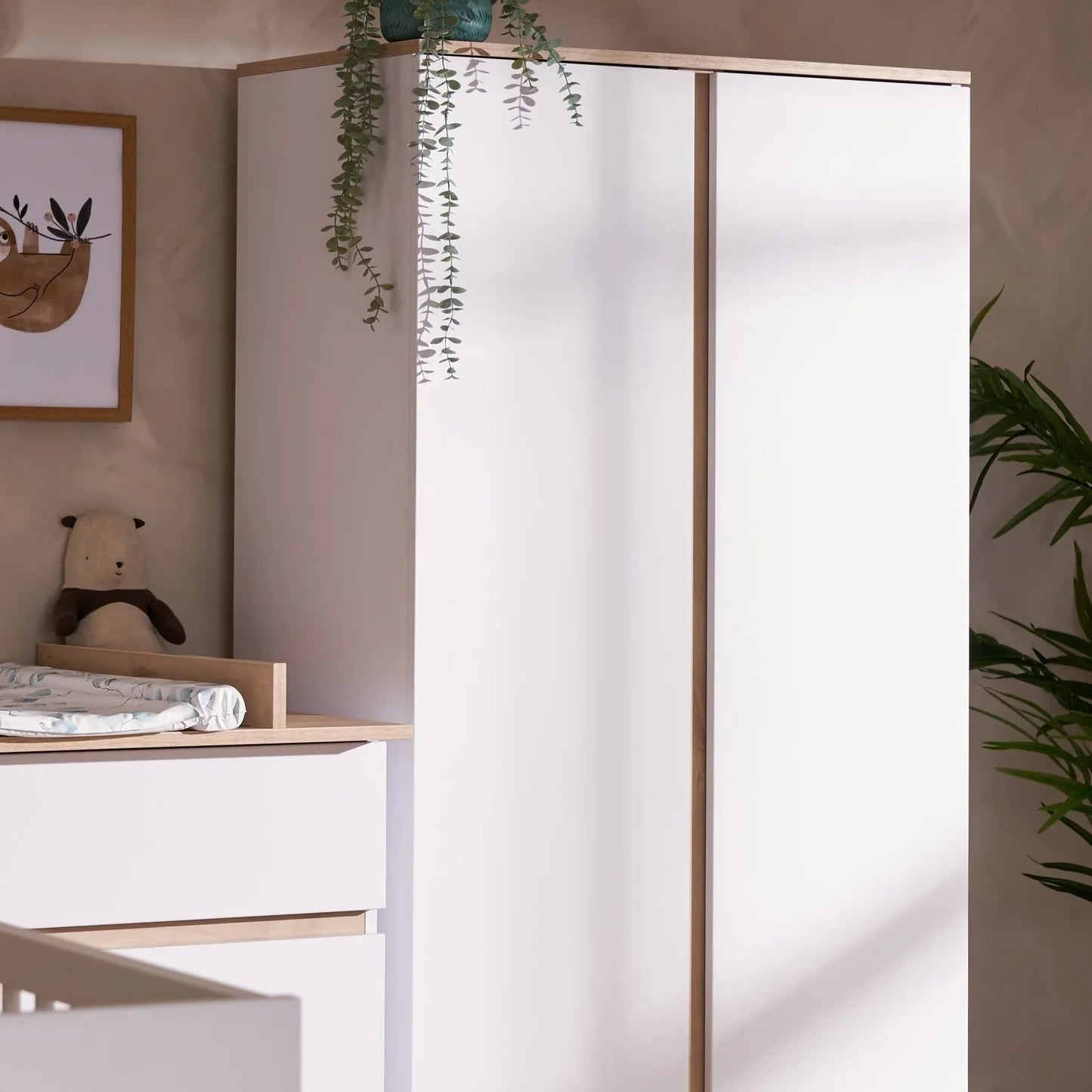 Faktum - Astrid Double Wardrobe - Two-Tone Modern Design