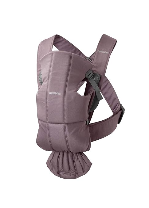 BABYBJORN BABY CARRIER MINI COTTON-DARK PURPLE
