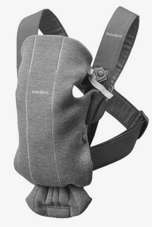 BABYBJORN BABY CARRIER MINI JERSEY 3D-DARK GREY
