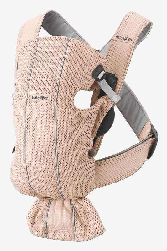 BABYBJORN BABY CARRIER MINI JERSEY 3D-pearly pink