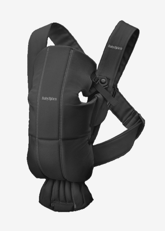 BABYBJORN BABY CARRIER MINI WOVEN - BLACK