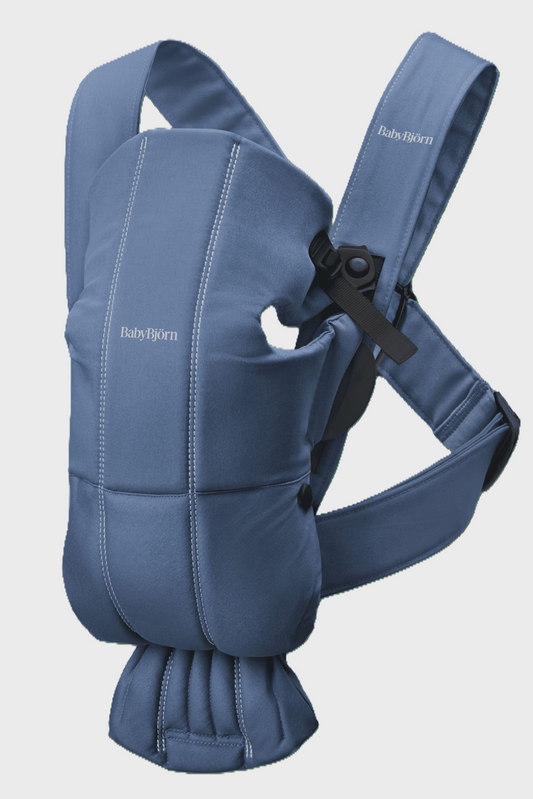 BABYBJORN BABY CARRIER MINI WOVEN - INDIGO