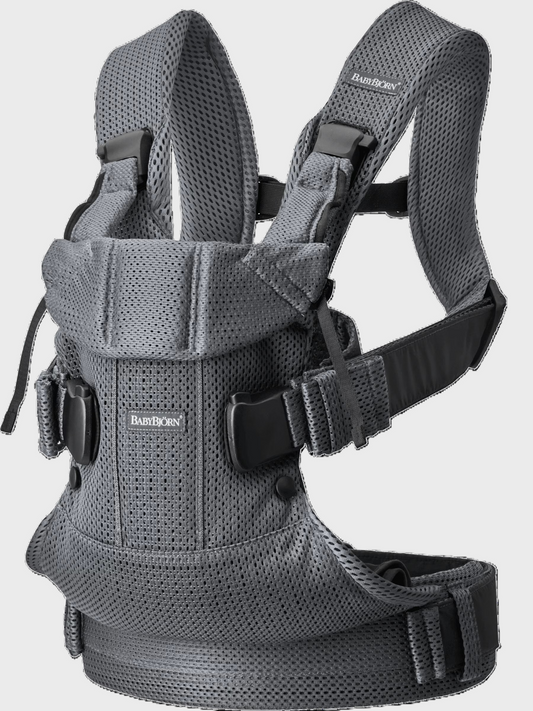 BABYBJORN BABY CARRIER ONE,AIR MESH 3D, ANTHRACITE