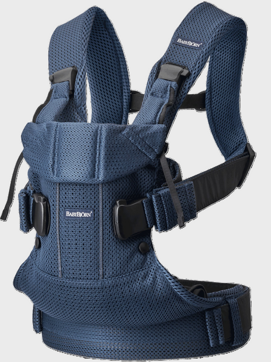 BABYBJORN BABY CARRIER ONE,AIR MESH 3D, NAVY BLUE