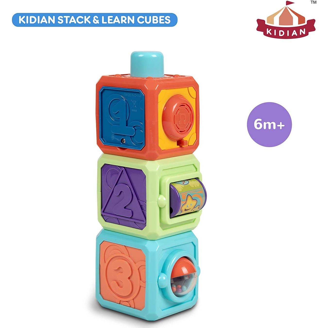 Tumama Kids - Stack&Learn Cubes