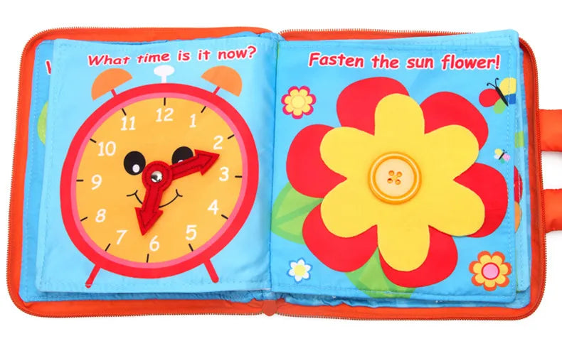Tumama Kids - Baby Quiet Book - My Lovely Cloth Book