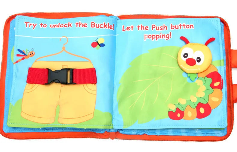 Tumama Kids - Baby Quiet Book - My Lovely Cloth Book