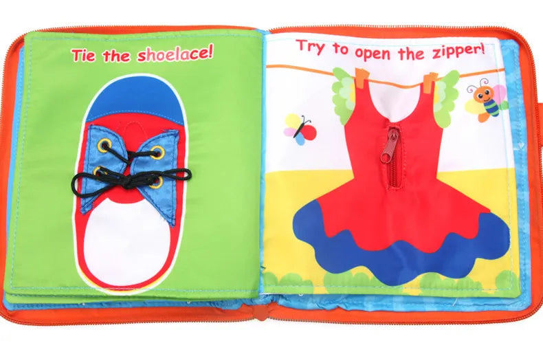 Tumama Kids - Baby Quiet Book - My Lovely Cloth Book