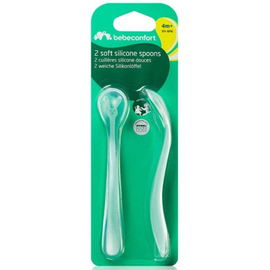 BBC 2 SOFT SILICONE SPOON 4M+