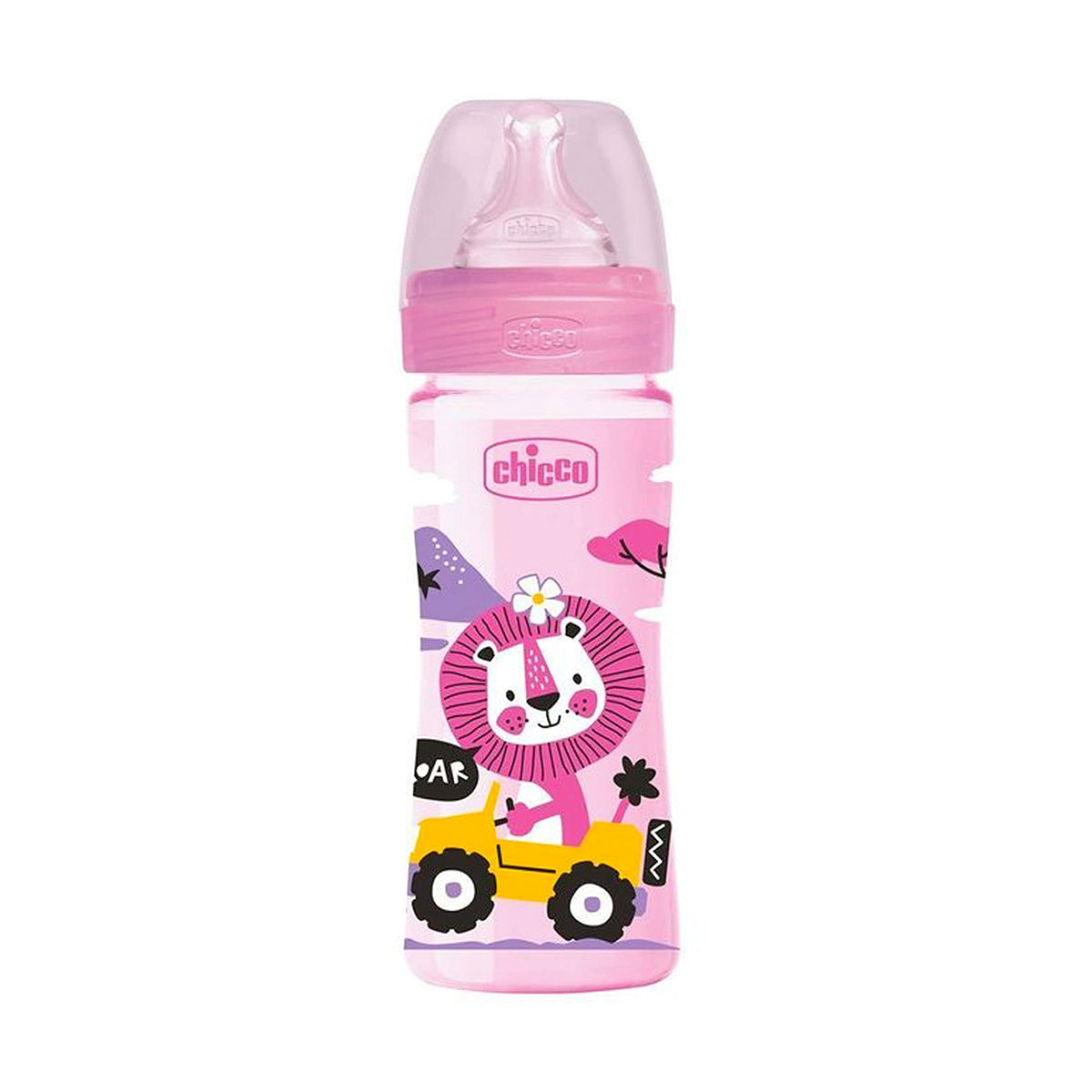 Chicco B- BOTTLE WB COL PP GRL 250 MED SIL [28623.10]