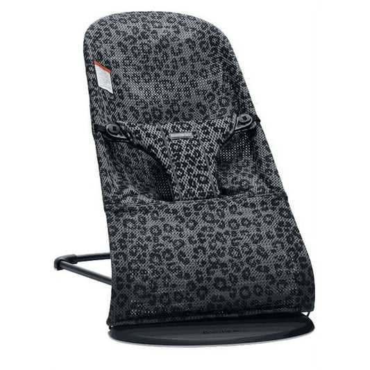 BABYBJORN BOUNCER BLISS MESH-ANTHRACIE LEOPARD