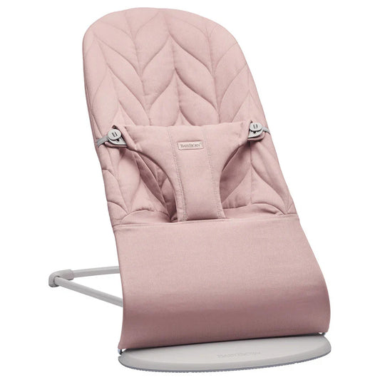BABYBJORN BOUNCER BLISS WOVEN- DUSTY PINK