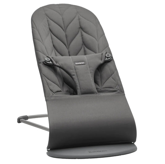 BABYBJORN BOUNCER BLISS WOV. PETAL-ANTHRACITE