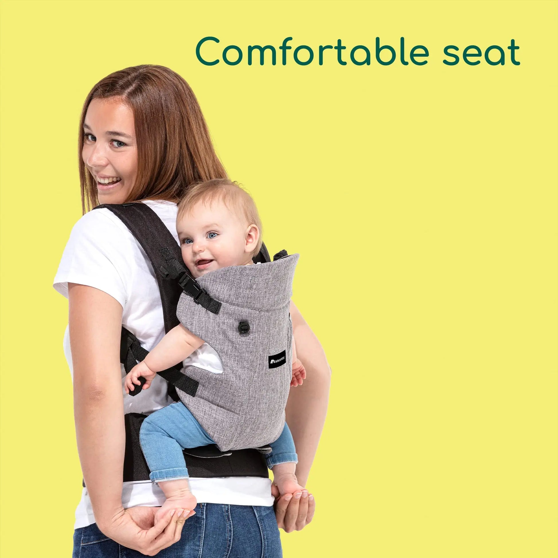 Bebe Confort GO 4 Baby Carrier - Black chic