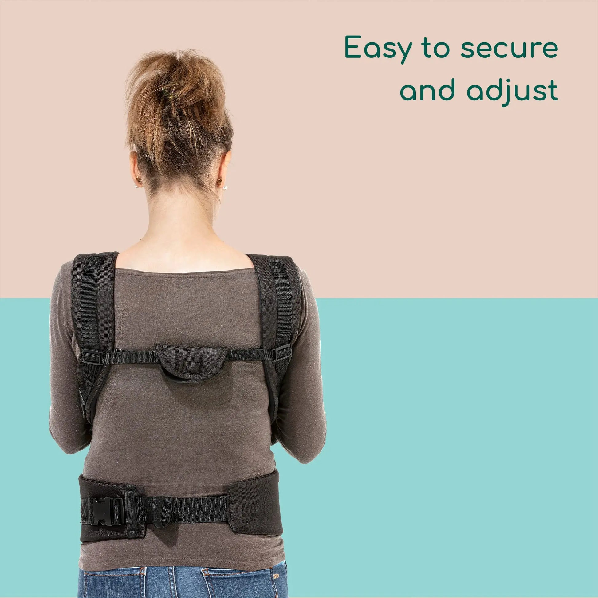 Bebe Confort GO 4 Baby Carrier - Black chic