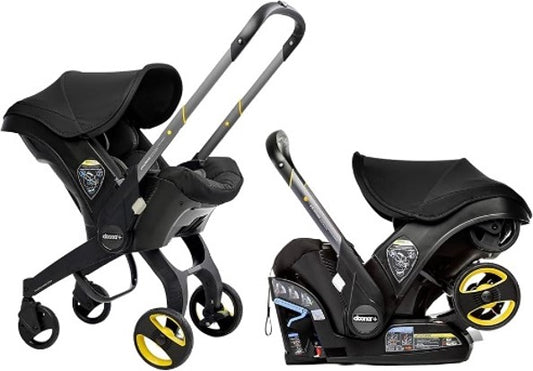 DOONA + CAR SEAT INFANT  BLACK MIDNIGHT + Free Stroller