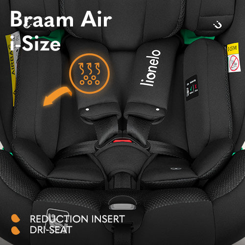 Lionelo - Braam I-Size Air - Black Carbon