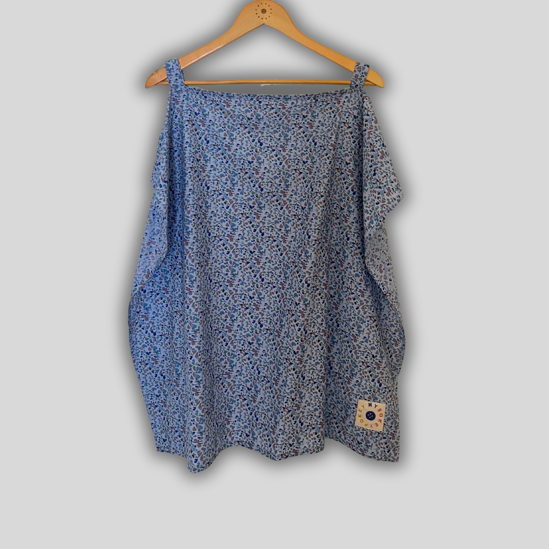 MyHokeyPokey breast feeding cover Floral Sky