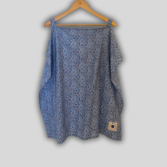MyHokeyPokey breast feeding cover Floral Sky