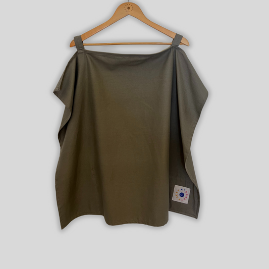 MyHokeyPokey - breast feeding cover - Olive