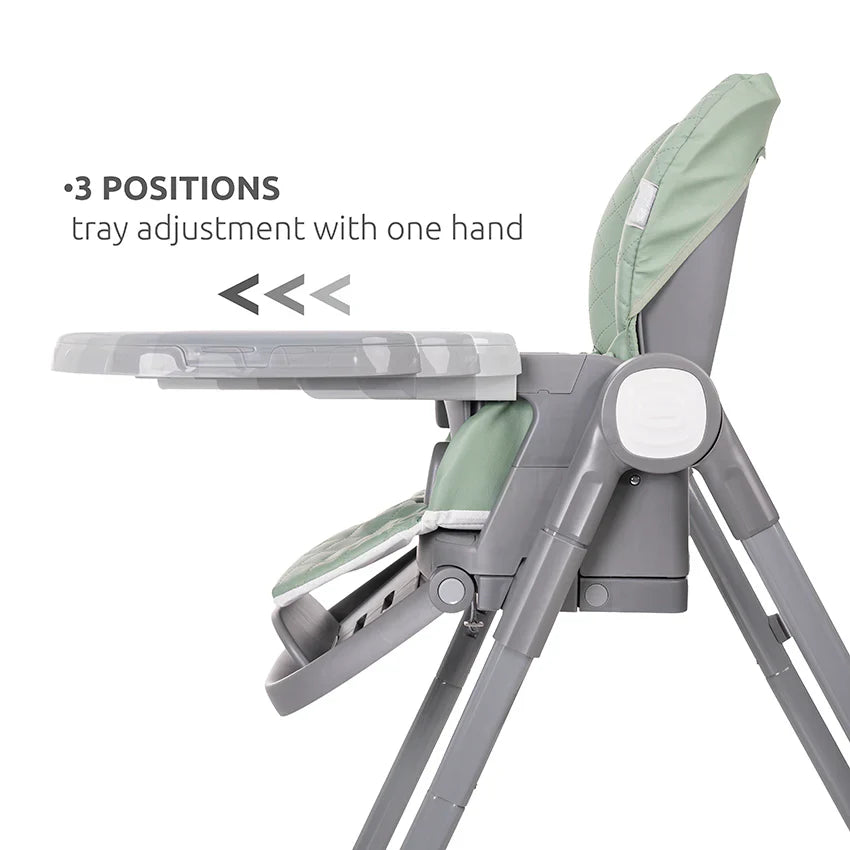 Baby high chair CHEF 3in1 Grey