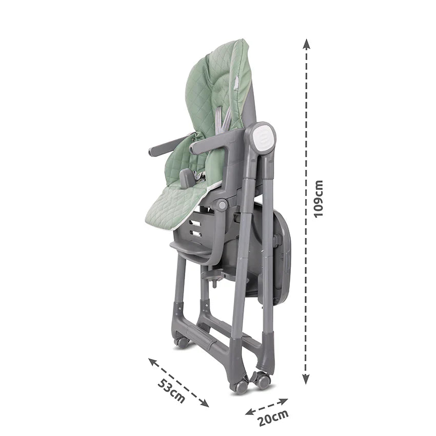 Baby high chair CHEF 3in1 Grey