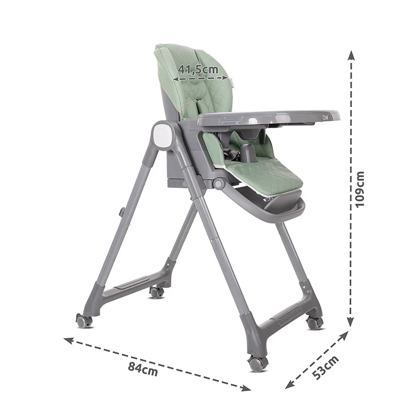 Baby high chair CHEF 3in1 Green