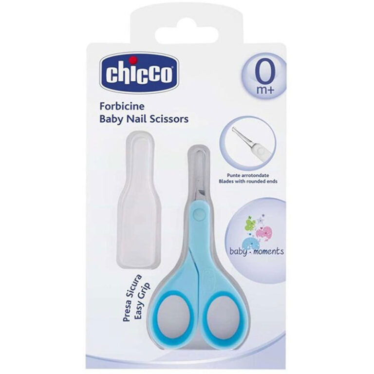Chicco BABY NAIL SCISSORS 0m -BLEU- [65260]